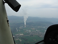 flight-2009-04 017  roundtrip Grenchen LSZG - Altenrhein LSZR José Fleiderman - Gösgen - Goesgen - nuclear plant